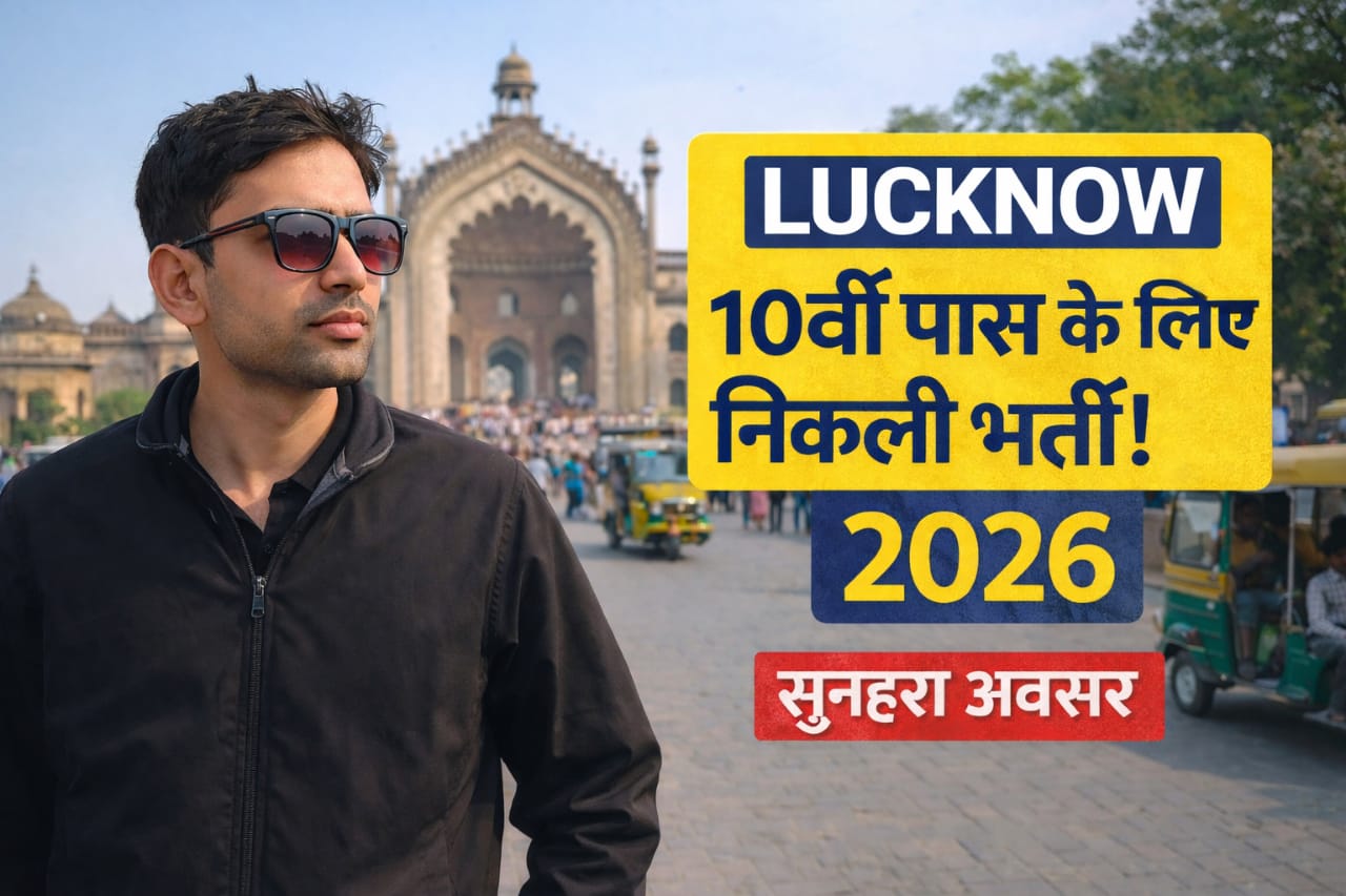 लखनऊ में 10वीं पास के लिए भर्ती 2026