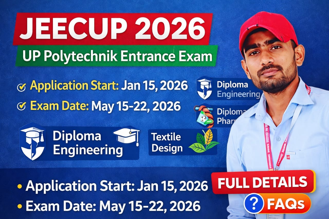 JEECUP Polytechnic 2026